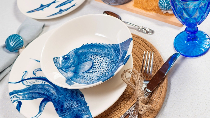 Piatti in Ceramica con Stampa Personalizzata